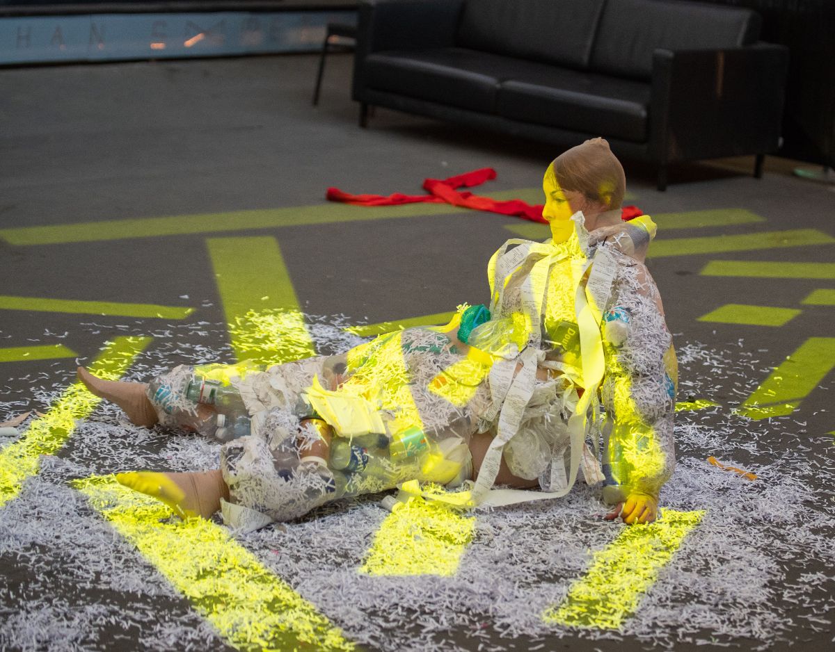 Performance at Tallinn Art Week in 2018